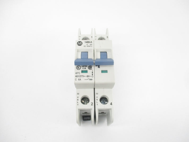 ALLEN BRADLEY 1489-A2C060 SER. A 277V 6A NSNP