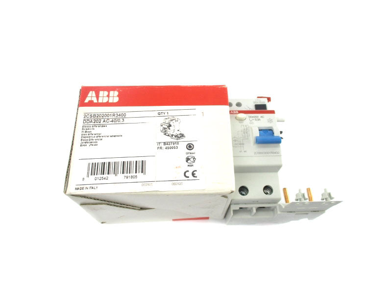 ABB 2CSB202001R3400 DDA202AC-40/0,3 240/415V 40A NSMP