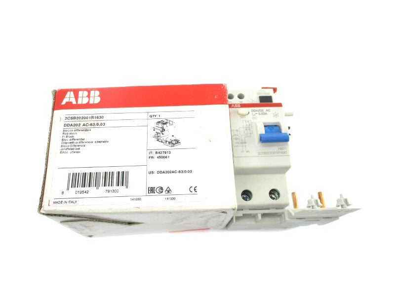 ABB 2CSB202001R1630 DDA202AC-63/0,03 240/415V 63A NSMP
