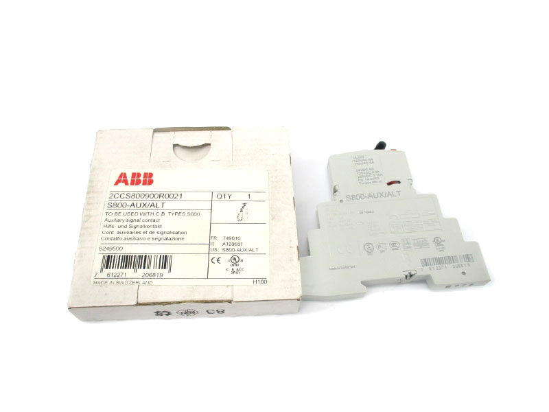 ABB 2CCS800900R0021 S800-AUX/ALT 690VAC 6A NSMP