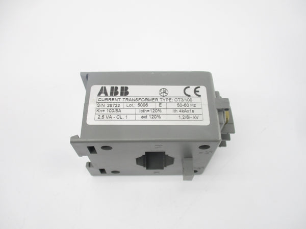 ABB CT3/100 EH6891 100V 5A NSMP