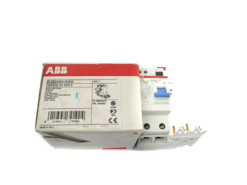 ABB 2CSB202001R3630 DDA202 240/415V 63A NSMP