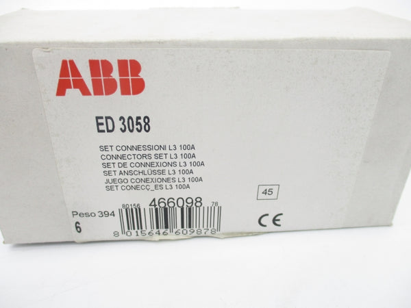 ABB ED3058 100A (PKG OF 6) NSMP