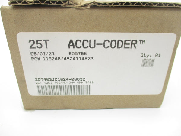 ACCU-CODER 25T-40SJ-1024NV1DHV-SMH-T4S3 5-28VDC NSMP