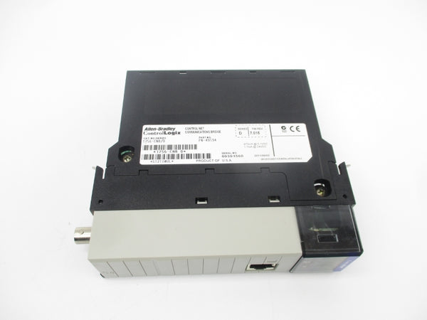 ALLEN BRADLEY 1756-CNB SER. D 24VDC F/W 7.015 REMAN