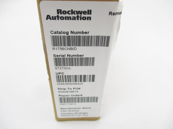 ALLEN BRADLEY 1756-CNB SER. D 24VDC F/W 7.015 REMAN