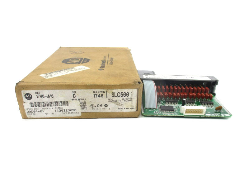 ALLEN BRADLEY 1746-IA16 SER. D 85-132VAC (NO DOOR) NSMP