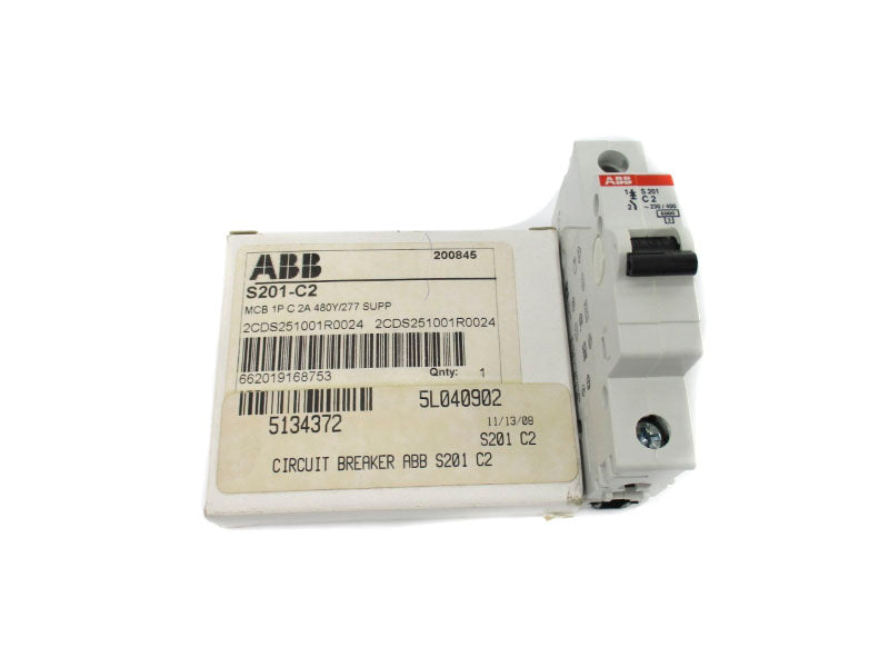 ABB S201-C2 277V 2A NSMP