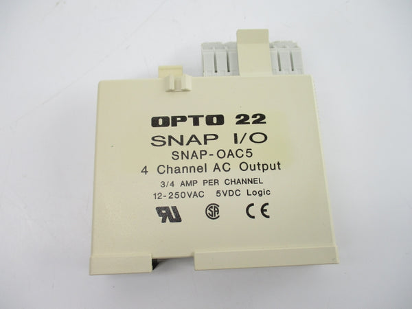 OPTO 22 SNAP-OAC5 12-250VAC 3/4A NSMP