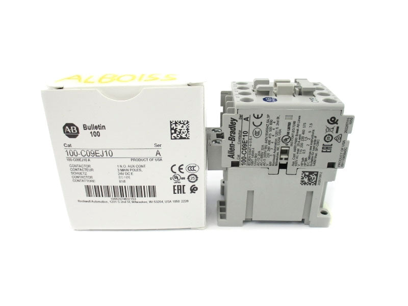 ALLEN BRADLEY 100-C09EJ10 SER. A 24VDC 32A (WH) NSMP
