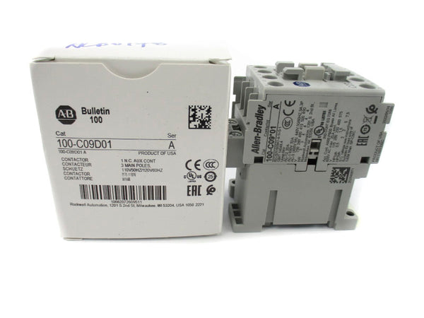 ALLEN BRADLEY 100-C09D01 SER. A 110/120V 32A (WH) NSMP