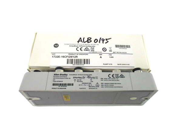 ALLEN BRADLEY 1732E-16CFGM12R SER. A 11-30VDC 8A NSMP