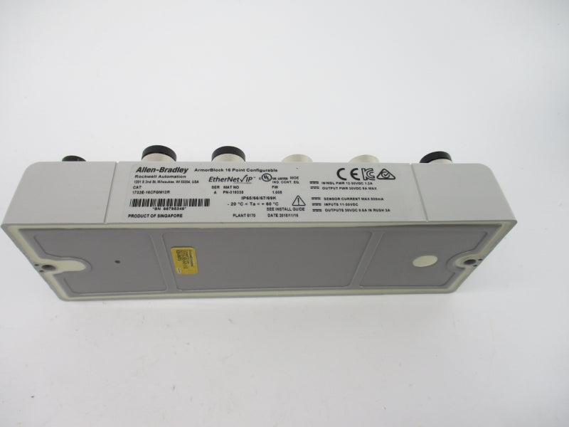 ALLEN BRADLEY 1732E-16CFGM12R SER. A 11-30VDC 8A NSMP