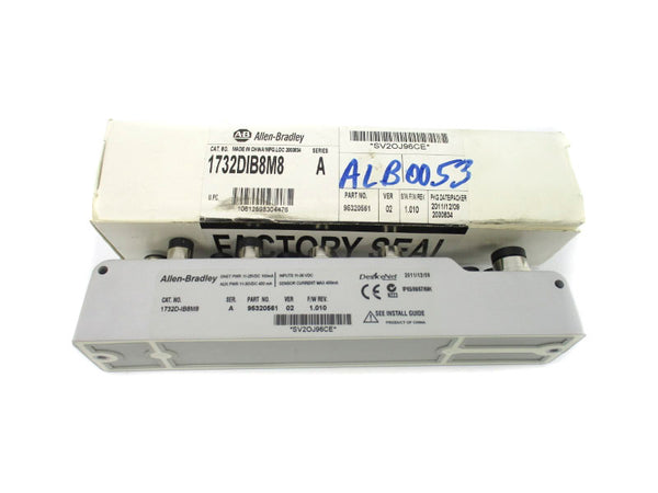 ALLEN BRADLEY 1732D-IB8M8 SER. A F/W 1.010 11-30VDC NSMP