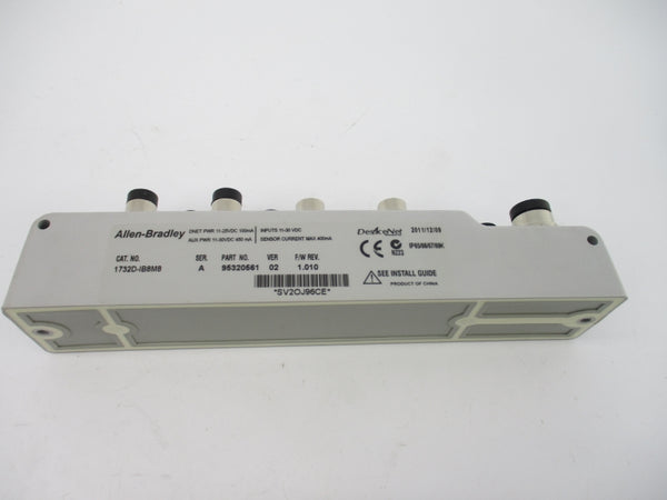 ALLEN BRADLEY 1732D-IB8M8 SER. A F/W 1.010 11-30VDC NSMP