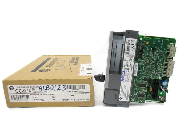 ALLEN BRADLEY 1747-L553 SER. D F/W 13 24VDC 1A NSMP