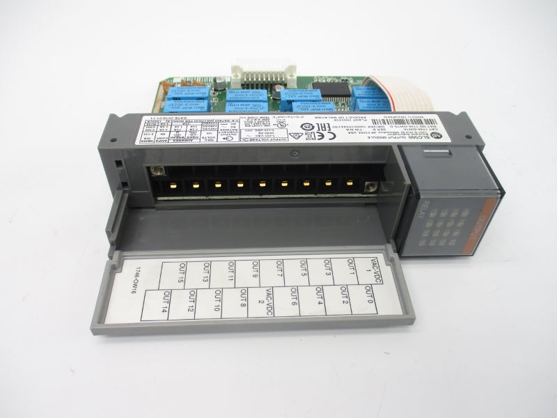 ALLEN BRADLEY 1746-OW16 SER. D 5-265VAC 7.5A (NO TERMINAL) NSMP