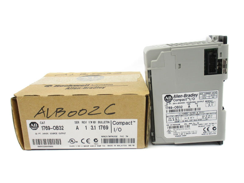 ALLEN BRADLEY 1769-OB32 SER. A F/W 3.1 20.4-26.4VDC 16A REV. 1 NSMP