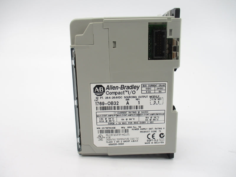 ALLEN BRADLEY 1769-OB32 SER. A F/W 3.1 20.4-26.4VDC 16A REV. 1 NSMP
