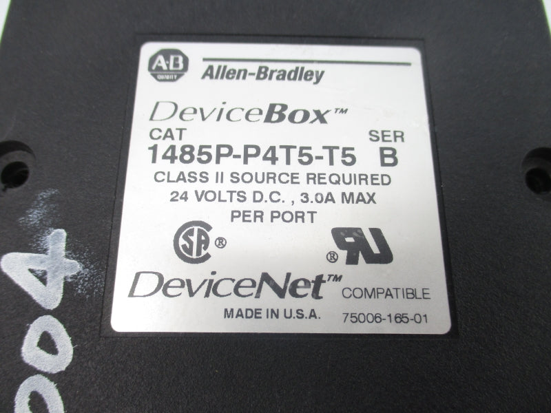 ALLEN BRADLEY 1485P-P4T5-T5 SER. B 24VDC 3.0A NSNP