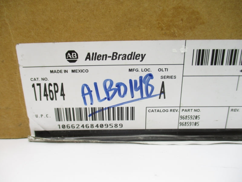 ALLEN BRADLEY 1746P4 SER. A 120/240VAC NSMP