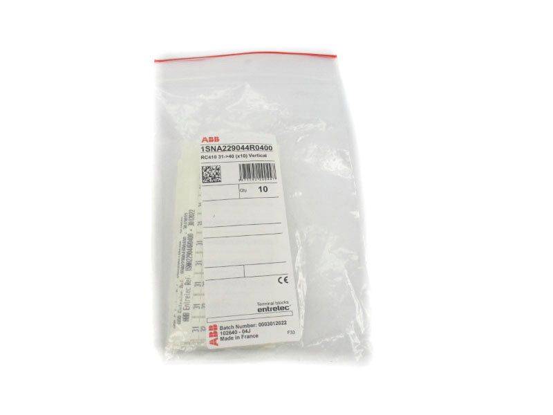 ABB 1SNA229044R0400 (PKG OF 10) NSMP