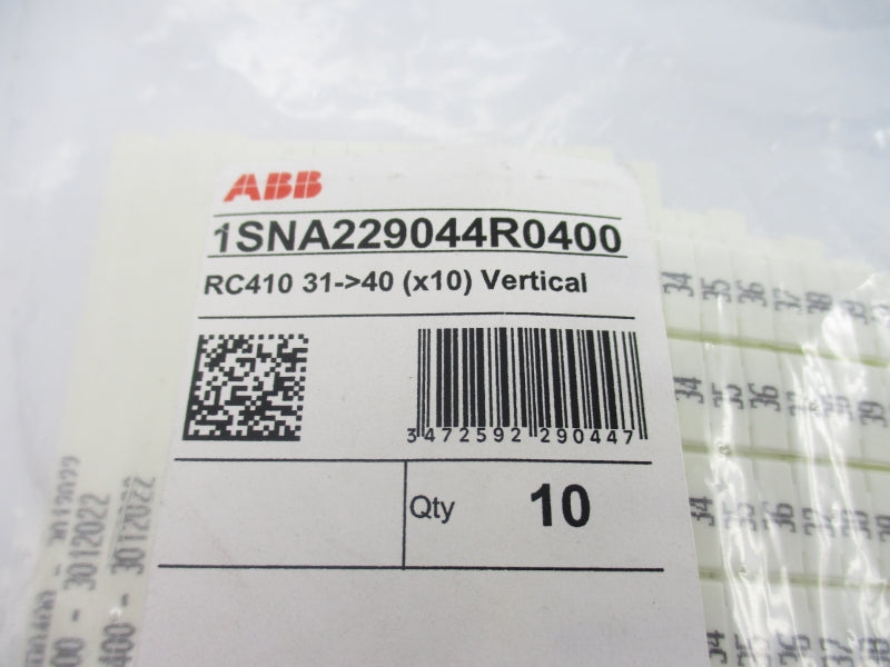ABB 1SNA229044R0400 (PKG OF 10) NSMP