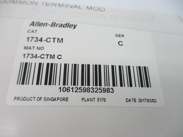 ALLEN BRADLEY 1734-CTM SER. C 4A NSMP