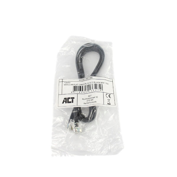 ACT RJ12-RJ12 1.00M NSMP