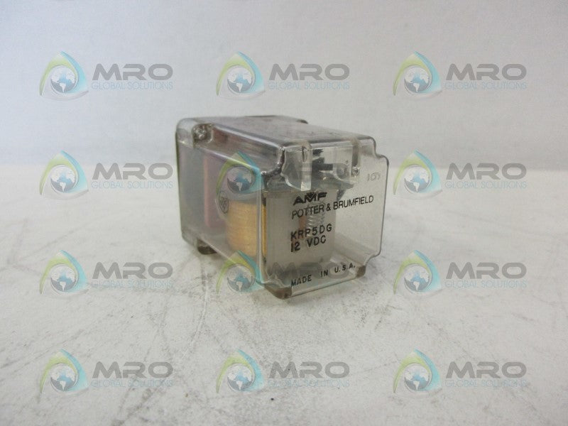 POTTER & BRUMFIELD KRP5DG RELAY *USED*