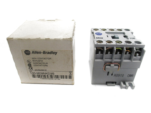 ALLEN BRADLEY 100-M09NKD3S SER. A 24V 20A (WH) NSMP