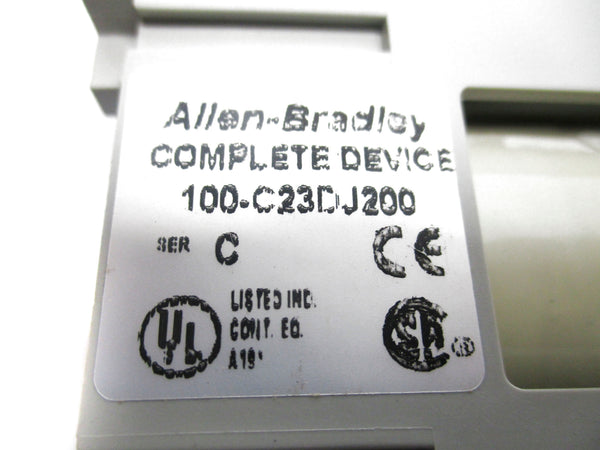 ALLEN BRADLEY 100-C23DJ200 SER.C 24VDC (BR/WH) NSMP