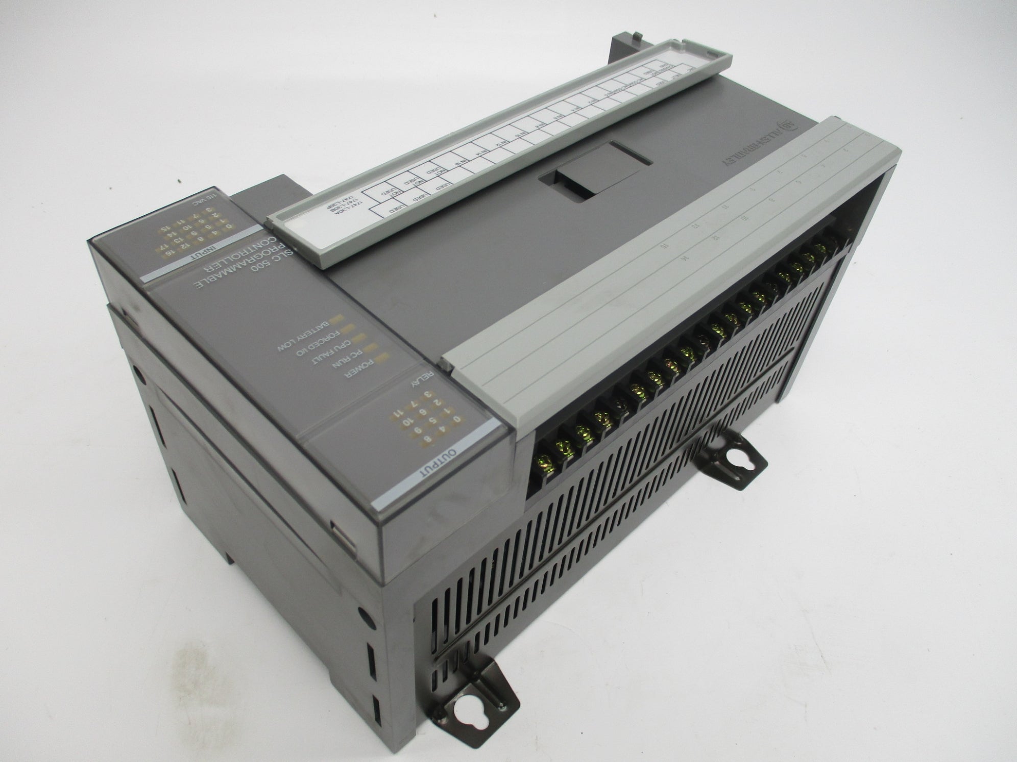 ALLEN BRADLEY 1747-L30A SER. C 120/240VAC 15A F/W 6 NSMP