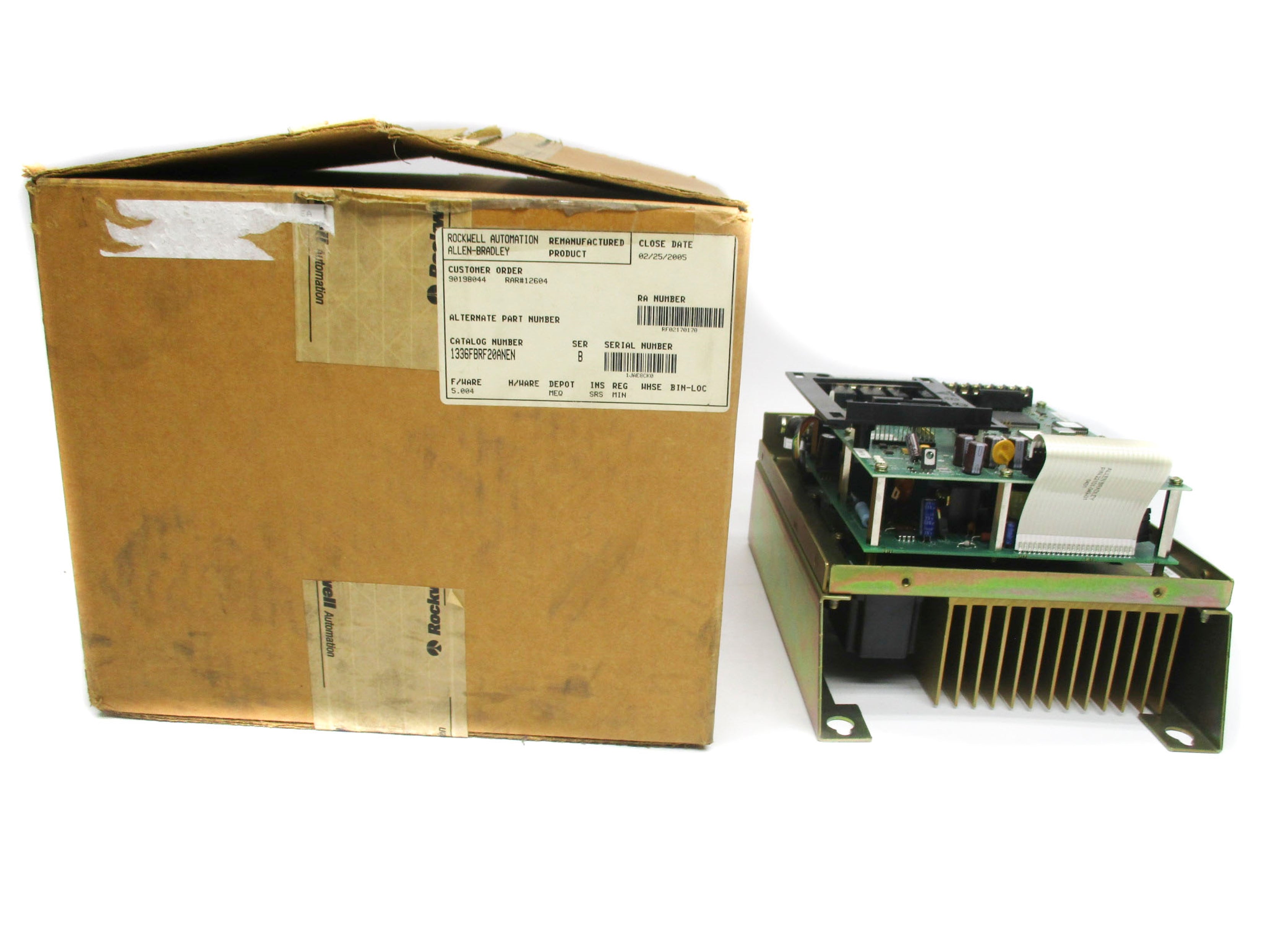 ALLEN BRADLEY 1336F-BRF20-AN-EN SER. B F/W 5.004 REMAN