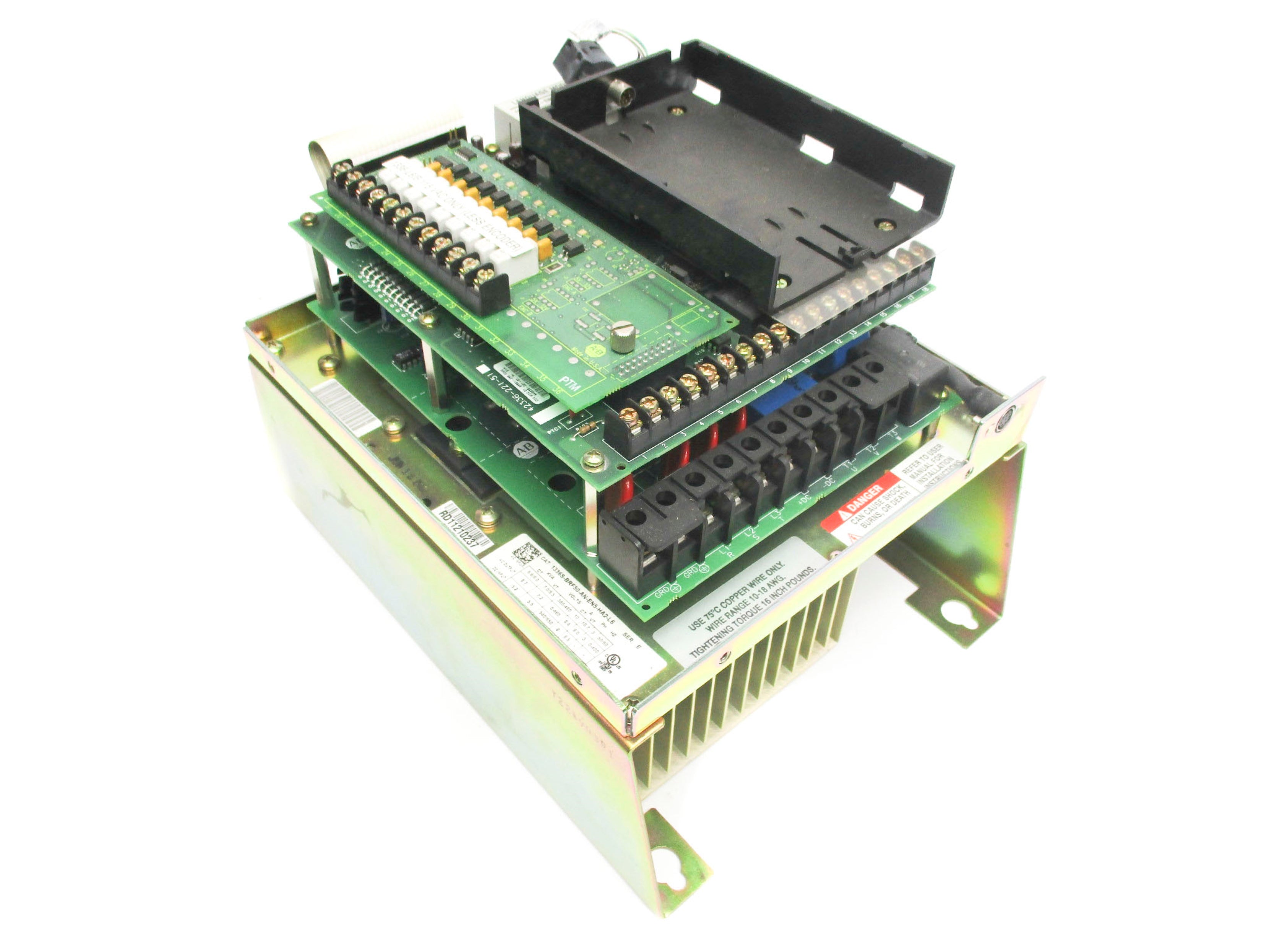 ALLEN BRADLEY 1336F-BRF50-AN-EN5-HA2-L6 SER. E F/W 5.01 REMAN