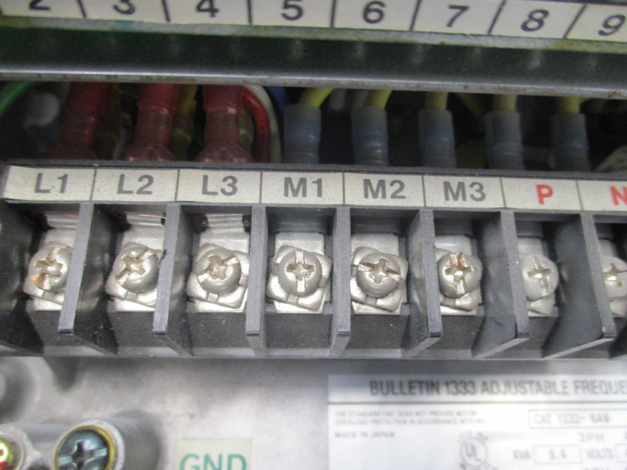 ALLEN BRADLEY 1333-BAB SER. A UNMP