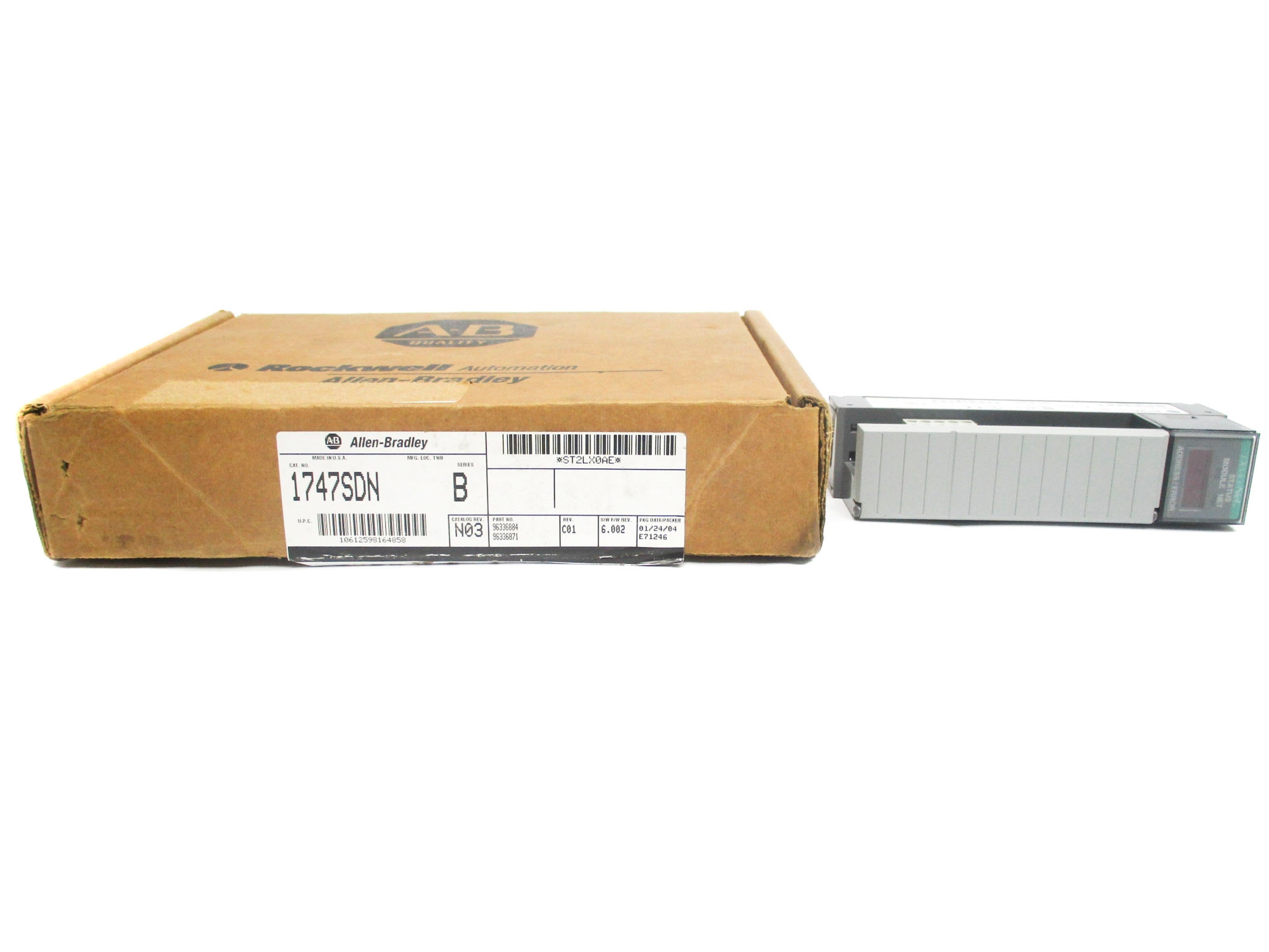 ALLEN BRADLEY 1747-SDN SER. B F/W 6.002 NSMP