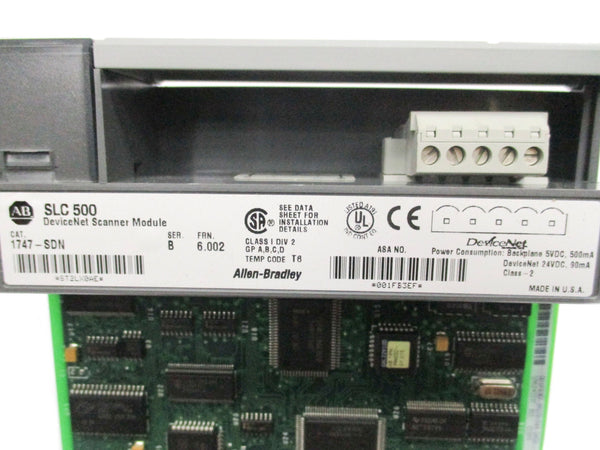 ALLEN BRADLEY 1747-SDN SER. B F/W 6.002 NSMP