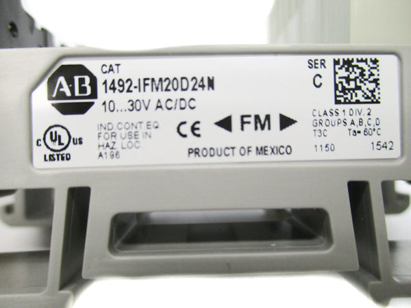ALLEN BRADLEY 1492-IFM20D24N SER. C NSMP