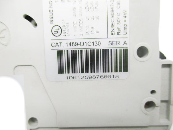 ALLEN BRADLEY 1489-D1C130 SER. A 13A 125V (PKG OF 2) NSMP