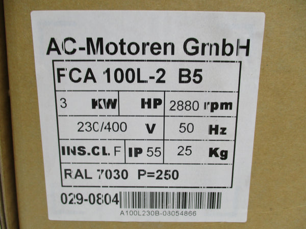 AC MOTOREN FCA100L-2B5 NSMP