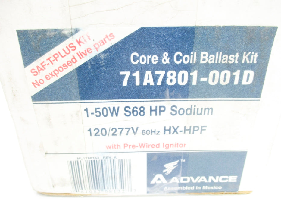 ADVANCED TRANSFORMER 71A7801-001D NSMP