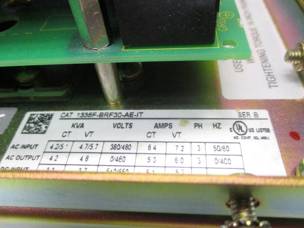 ALLEN BRADLEY 1336F-BRF30-AE-IT SER. B (BR/WH) NSMP