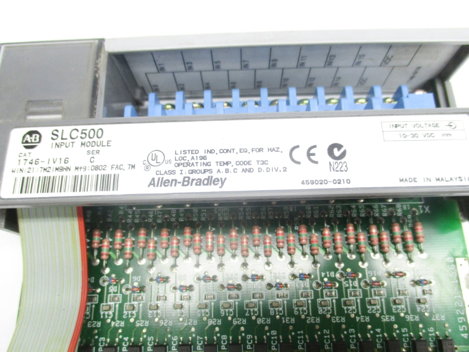 ALLEN BRADLEY 1746-IV16 SER. C 10-30VDC UNMP