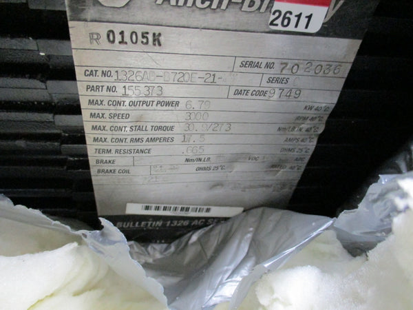 ALLEN BRADLEY 1326AB-B720E-21 SER. C REMAN