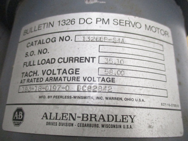 ALLEN BRADLEY 1326DP-S4A NSNP