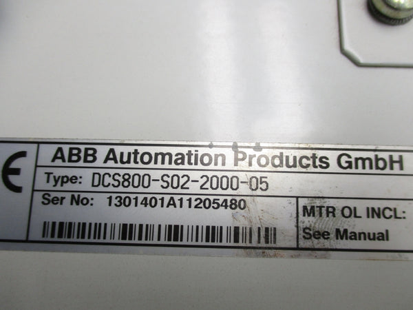 ABB DCS800-S02-2000-05 NSNP