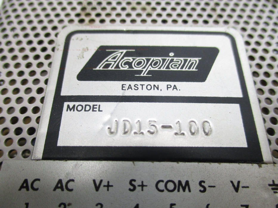 ACOPIAN JD15-100 NSNP