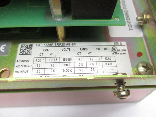 ALLEN BRADLEY 1336F-BRF20-AE-EN SER. B UNMP