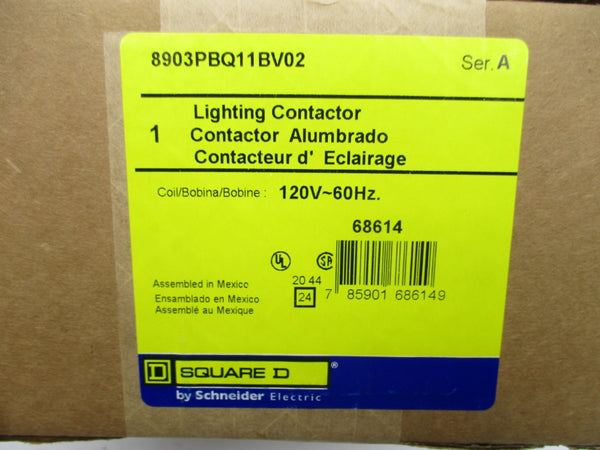 SQUARE D 8903PBQ11BV02 SER. A 120V NSFS
